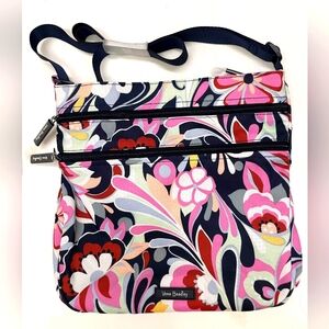 Vera Bradley Lighten Up Trio Zip Hipster Bag Mod Paisley Print